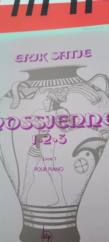 Satie, pianoboek beschikbaar voor biedingen