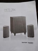 harman kardon hkts 2bk, Audio, Tv en Foto, Luidsprekers, Ophalen of Verzenden, Gebruikt, 120 watt of meer, Overige merken