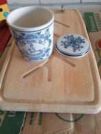 Delfts blauw Goudse stroopwafel potje., Overige typen, Ophalen of Verzenden, Zo goed als nieuw, Overige stijlen