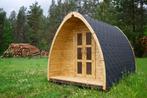 Camping Pod | Vakantiehuisje | Trekkershut | gratis levering, Nieuw, Met overkapping, 250 tot 500 cm, Hout