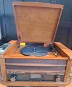 Soundmaster 6 in 1 Retro Muziekcenter, Ophalen of Verzenden, Gebruikt, Platenspeler, Overige merken