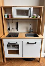 Ikea speelgoedkeuken met veel leuke extras, Ophalen, Zo goed als nieuw, Hout, Speelkeuken-accessoire
