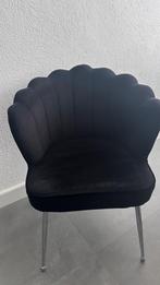 6 zwarte eettafel stoelen, Ophalen, Zo goed als nieuw, Zwart