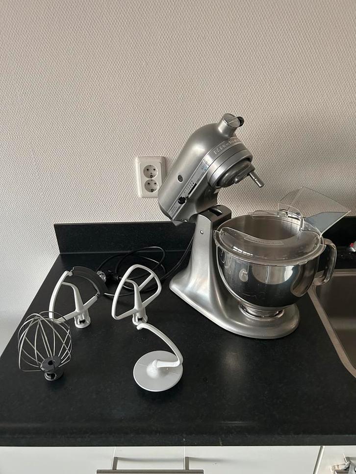 Kitchenaid Artisan Keukenmixer/Keukenrobot, Witgoed en Apparatuur, Keukenmixers, Zo goed als nieuw, 4 liter of meer, 3 snelheden of meer