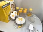 Medela Swing Maxi Double Electric Breast Pump + 3 Extra Mede, Ophalen of Verzenden, Zo goed als nieuw, Borstkolf