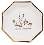 Eid mubarak bordjes, bakjes en bekers, Nieuw, Versiering, Ophalen of Verzenden, Overige
