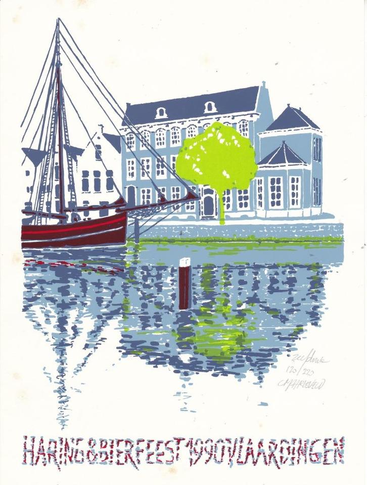 Haring en Bierfeest Vlaardingen, Verzamelen, Stickers, Nieuw, Ophalen of Verzenden