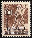 Indonesie RIAU 12 postfris 1954, Ophalen of Verzenden, Postfris, Zuidoost-Azië
