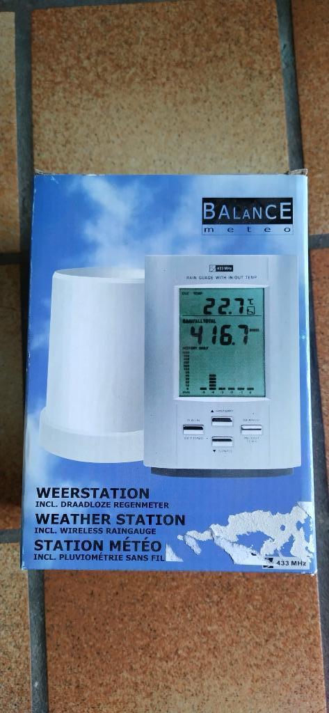Balance Meteo weerstation, Audio, Tv en Foto, Weerstations en Barometers, Nieuw, Weerstation, Ophalen of Verzenden