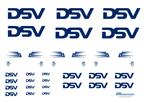 Vrachtauto decal 1:50 DSV transport en logistics ( type 1), Hobby en Vrije tijd, Verzenden, Nieuw, Bus of Vrachtwagen, Overige merken