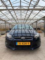 Ford Focus 1.0 Ecoboost 74KW 5-D 2012 Blauw keyless start, 65 €/maand, Stof, 100 pk, Handgeschakeld