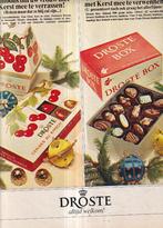 Retro reclame 1967 Droste chocola Kerst kersenbonbons, Ophalen of Verzenden