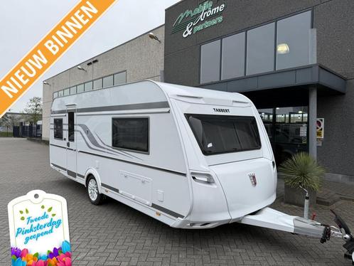 Tabbert Puccini 550 E VERWACHT 2025, Caravans en Kamperen, Caravans, Bedrijf, tot en met 4, 1500 - 2000 kg, Rondzit, Tabbert, 2 aparte bedden