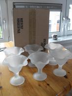 6 FIDENZA DESSERT BOWLS., Glas of Glazen, Nieuw, Ophalen of Verzenden, Glas
