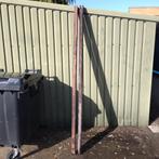 hardhouten palen, Ophalen, Palen, Nieuw, Hardhout