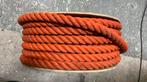 Touw, sleeptouw, scheepstros 32mm +\ - 42 meter, Ophalen, Zo goed als nieuw, Lijn of Blok