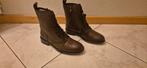 Twoday leren dames croco veterboots (kleur bruin)., Ophalen, Bruin, Lage of Enkellaarzen, Nieuw