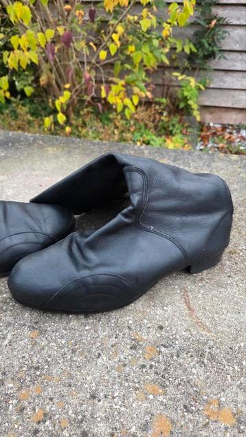 Vintage Lederen Motorlaarzen Maat 44/45 beschikbaar voor biedingen