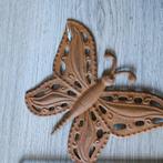kleine metalen metaal vlinder bruin nieuw tuin, Tuin en Terras, Tuinwanddecoratie, Nieuw, Ophalen of Verzenden