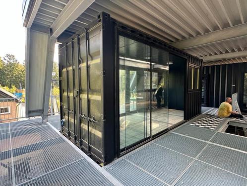 Tuinhuis zeecontainer 20ft, Doe-het-zelf en Verbouw, Containers, Ophalen