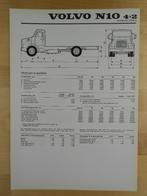 Volvo N10 Torpedo Technische Specificatie folder 1973 4x2, Ophalen, Volvo, Volvo, Zo goed als nieuw