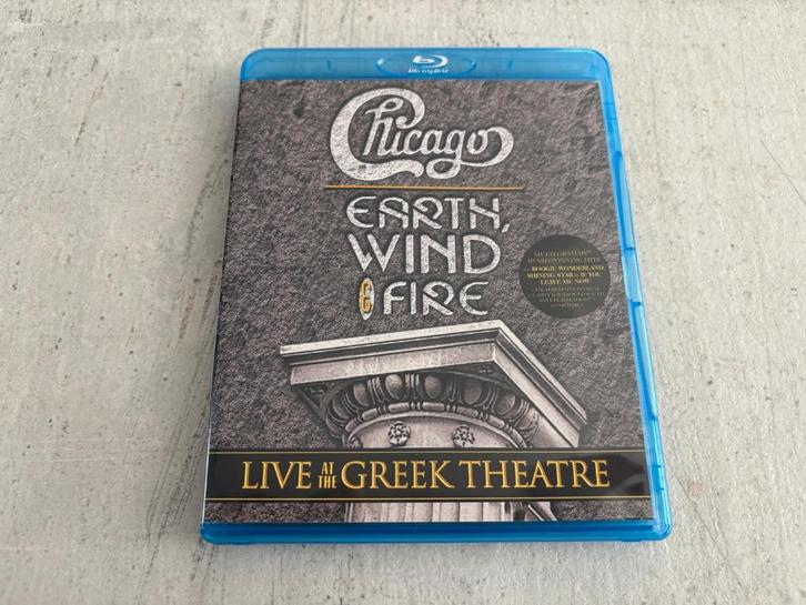 Chicago Earth Wind Fire - Live At The Greek Theatre Blu Ray, Cd's en Dvd's, Blu-ray, Zo goed als nieuw, Muziek en Concerten, Ophalen of Verzenden