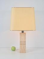 Japandi fratelli mannelli tafellamp travertijn Italië ´70, Huis en Inrichting, N, N, Overige materialen, Ophalen of Verzenden