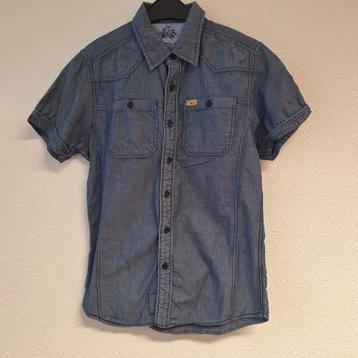 Sportieve heren overhemd, shirt, korte mouw, XS  beschikbaar voor biedingen