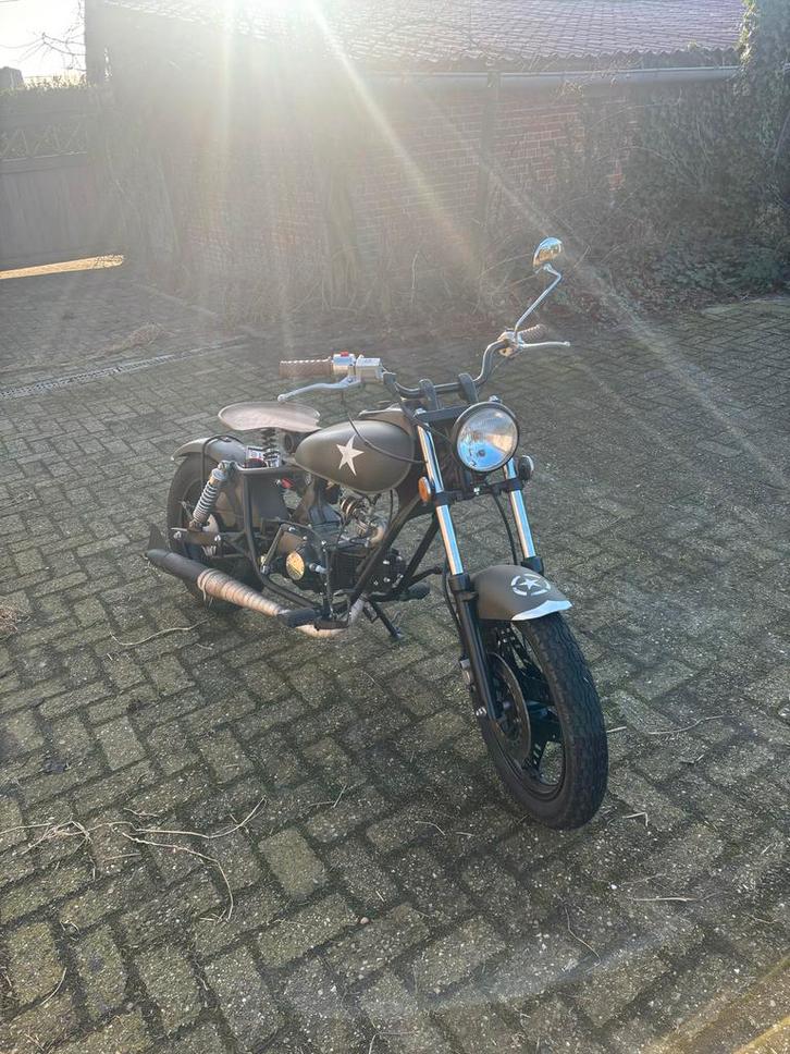 Jincheng Knight 50cc - Rijdt perfect, Fietsen en Brommers, Brommers | Oldtimers, Overige merken, Maximaal 45 km/u, Ophalen