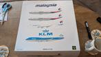 JFox / Inflight200 Malaysia 747-400 1:200, Ophalen of Verzenden, Zo goed als nieuw, Schaalmodel