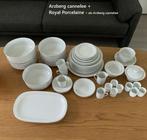 Arzberg Cannelee + = als Royal Porcelaine, ribbels wit effen, Huis en Inrichting, Keuken | Servies, Ophalen of Verzenden, Porselein