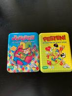Jokeren en pesten in blik ( grote kaarten), Hobby en Vrije tijd, Gezelschapsspellen | Kaartspellen, Ophalen of Verzenden, Zo goed als nieuw