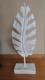 houten decoratie veer , merk , nieuw, Huis en Inrichting, Woonaccessoires | Overige, Ophalen of Verzenden, Nieuw