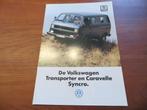 Folder Volkswagen Transporter Syncro T3, VW Caravelle Syncro, Volkswagen, Volkswagen, Ophalen of Verzenden, Zo goed als nieuw