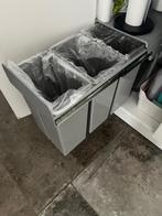 Inbouwsysteem keukenkast afvalbakken (3 afvalemmers), Huis en Inrichting, Woonaccessoires | Prullenbakken, Ophalen, Kunststof