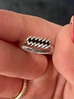Buddha to buddha ring chain, Ophalen of Verzenden, Dame of Heer, Zilver, Kleiner dan 17