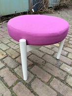 Retro Krukje voetenbank poefje Pastoe Dutch Design, Ophalen, Minder dan 50 cm, Gebruikt, Rond