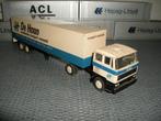 Lion Toys Daf de Haan met Kastentrailer., Ophalen of Verzenden, Bus of Vrachtwagen, Zo goed als nieuw, Lion Toys