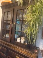 Antieke eiken buffetkast ca.1930 – glasdeuren – restauratie, Huis en Inrichting, Kasten | Buffetkasten, Ophalen, Gebruikt, 100 tot 150 cm