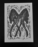 Zeefdruk M. Groenendijk, Antiek en Kunst, Kunst | Litho's en Zeefdrukken, Verzenden