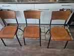 3 Eetkamerstoelen, Ophalen of Verzenden, Zo goed als nieuw