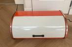 Vintage Brabantia Broodtrommel - Retro Oranje, Huis en Inrichting, Ophalen of Verzenden, Gebruikt
