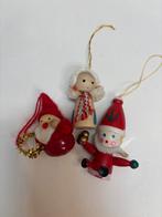 Setje 3 vintage houten hangers, Ophalen of Verzenden, Zo goed als nieuw