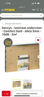 4 pakken Sencys - laminaat ondervloer - Comfort Gold, Doe-het-zelf en Verbouw, Ophalen, Overige materialen, 30 cm of meer, 50 tot 150 cm