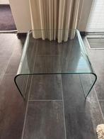 bijzettafeltje glas (z.g.a.n.), Huis en Inrichting, Ophalen, Minder dan 45 cm, 55 tot 75 cm, Modern