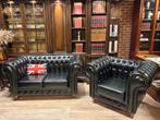 Chesterfield set 2 zits & fauteuil