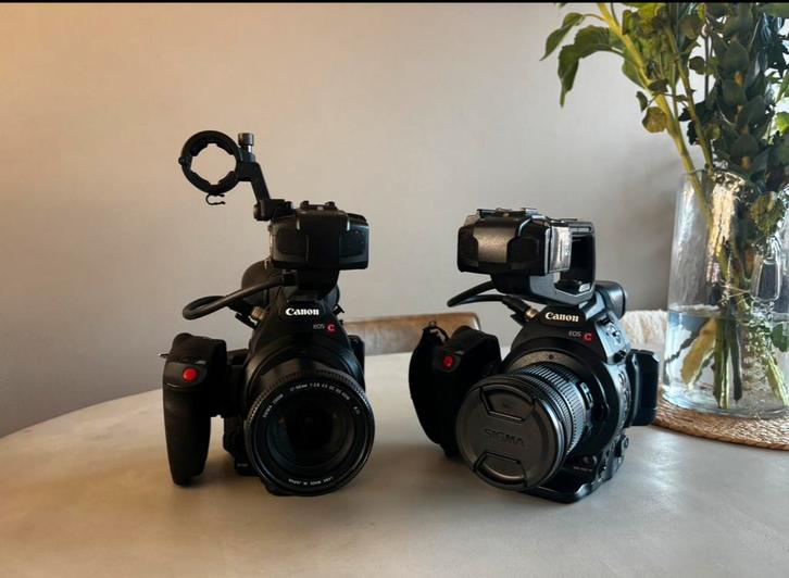 Canon C100 Mark II (3 stuks), Audio, Tv en Foto, Professionele Audio-, Tv- en Video-apparatuur, Gebruikt, Video, Ophalen of Verzenden