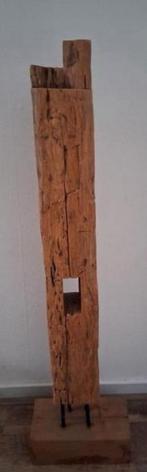 Houten Sculptuur - Uniek Kunstobject, Antiek en Kunst, Ophalen of Verzenden