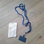 Nieuw verstelbaar telefoonkoord (blauw), Ophalen of Verzenden, Nieuw, Telefoonhanger of Accessoire