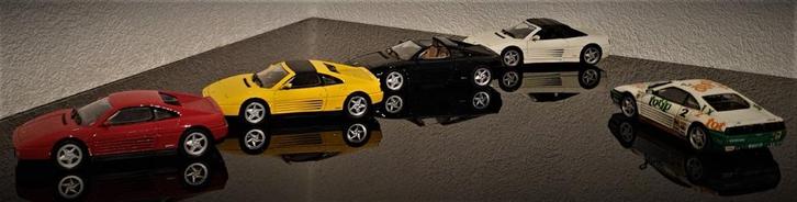 Bang  Ferrari 348 diverse uitvoeringen, Hobby en Vrije tijd, Modelauto's | 1:43, Nieuw, Auto, Overige merken, Ophalen of Verzenden